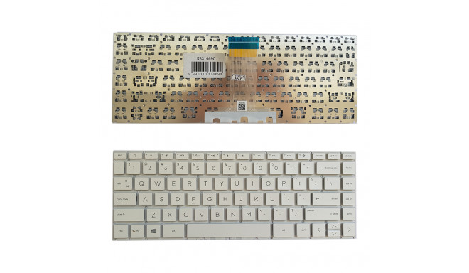 Keyboard HP Stream 14-DS, white, US