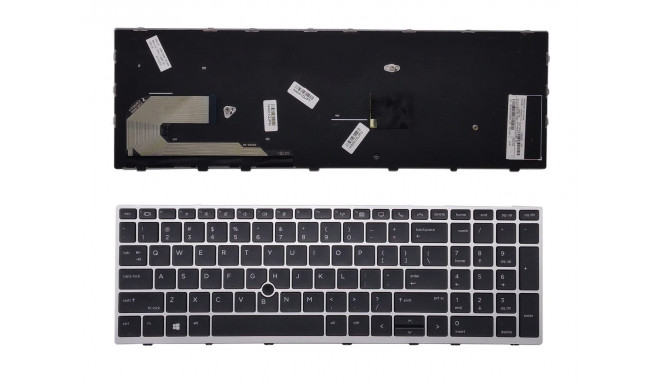 Keyboard HP: Elitebook 850 G5 755 G5 ZBook 15u G5 with backlight