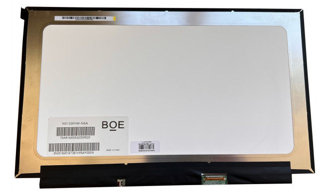 LCD screen 13.3" 1920x1080 FULL HD, LED, IPS, SLIM, matte, 30pin (right), A +