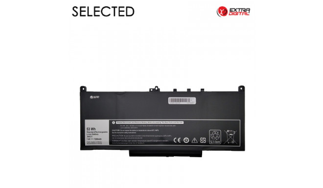 Notebook Battery DELL J60J5, Extra Digital Selected