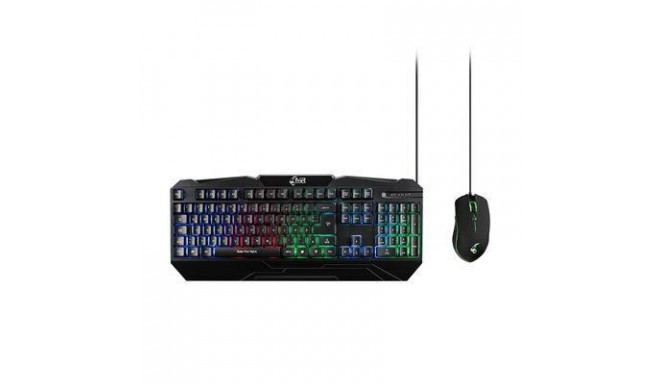 KEYBOARD+ MOUSE GS102 BLACK/MRGS102-UK MEDIARANGE