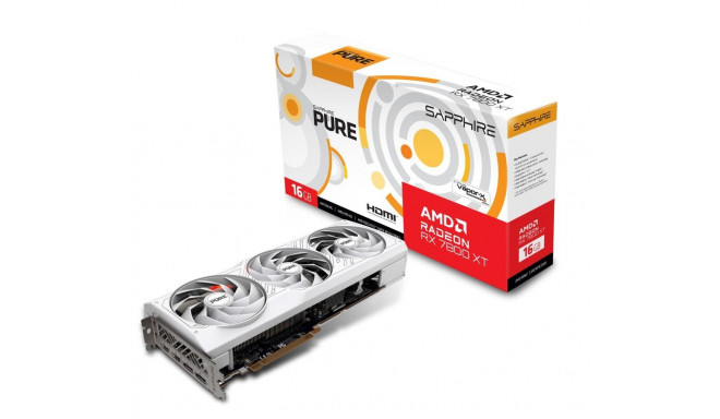 Sapphire graphics card AMD Radeon RX 7800 XT 16GB GDDR6 256bit PCIE 4.0 16x 2xHDMI 2xDisplayPort 1