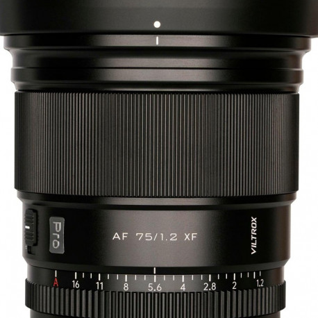 Viltrox AF 75mm f/1.2 Pro lens for Fujifilm