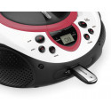 Lenco CD player SCD-38 USB, pink