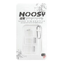 Adapters Nano SIM/Micro, Micro Sim and Nano/Sim (NOOSY 3in1) white