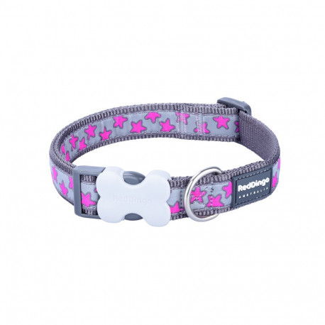 Dog collar Red Dingo On Cool 20-32 cm Pink