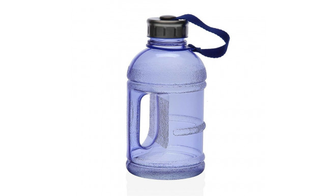 Bottle Versa Blue Silicone Polyethylene polystyrene 950 ml 10 x 20 x 10 cm
