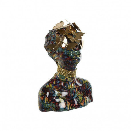 Dekoratiivkuju Home ESPRIT Mitmevärviline Büst 26 x 18,50 x 37 cm 26 x 18,5 x 34 cm
