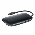 USB-jaotur Aukey CB-C71 Must 100 W