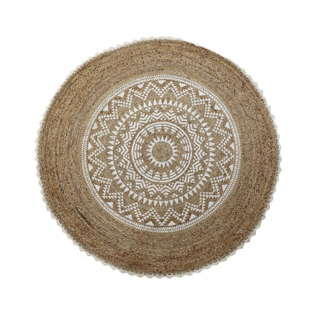 Vaip DKD Home Decor Pruun Mandala (200 x 200 x 0,75 cm)