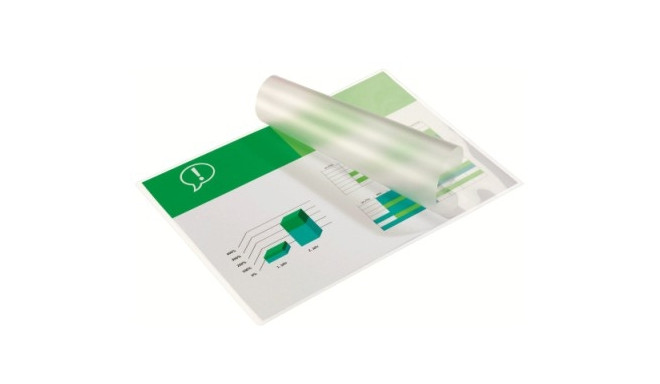 Lamineerimiskile A5 125mic matt , pakk (100 lehte), GBC/Ibico Matt Laminating Pouches A5 2x125 Micro