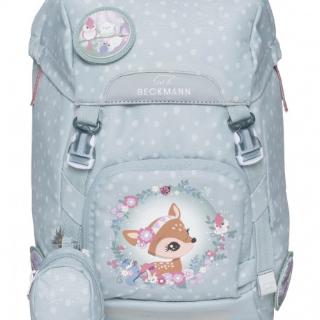 Seljakott/ ranits Beckmann Classic Forest Deer Dusty Mint kasvule 116-140cm, maht 22l, kaal 940g