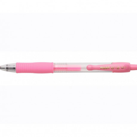 Geelpliiats Pilot G2 Pastel roosa, 0,7/ joon 0,32mm