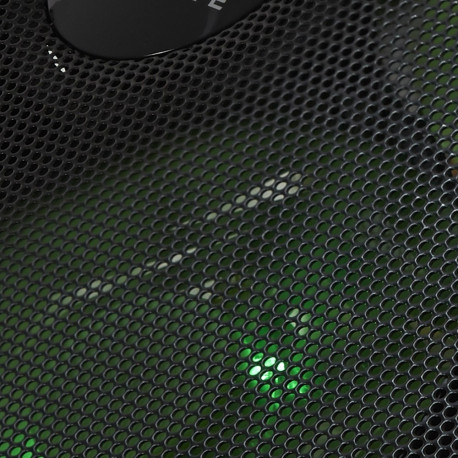 Sülearvuti jahutusalus SureFire Bora, kuni 17", muudetava kiirusega 4x120mm ventilaatorid, USB-toide