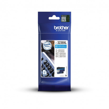 Brother ink cartridge LC3239XLC High Yield 5000pgs, cyan
