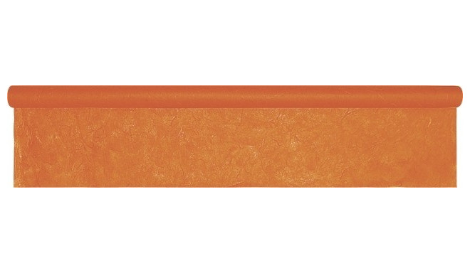 Siidipaber õlgedega oranž 25g, 70x150cm rullis, Heyda