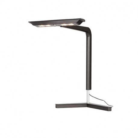 Valgusti UNILUX Ergolight, must; integreeritud LED lamp 5,6W