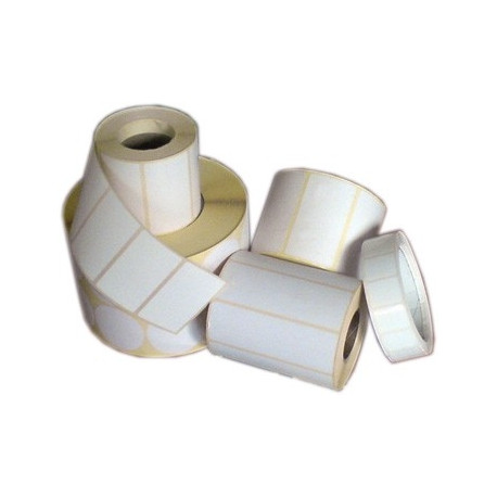Termoetikett 100x50mm 600tk rullis, rulli südamik 40mm