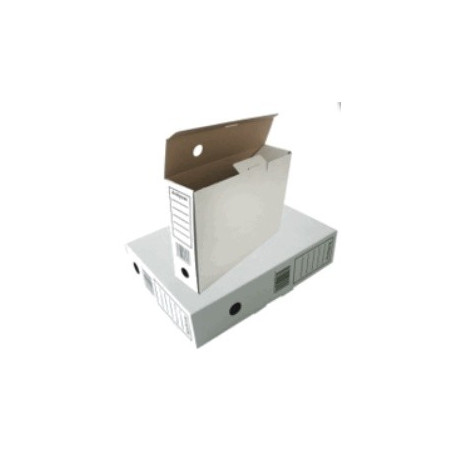 Arhiivikarp A4 8cm, 340x250x80mm,kartong valge, SMLT
