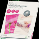 Lamineerimiskile A4 125mic, 100 A4 kile pakis Esselte Leitz iLam Laminating Pouches With UDT Code