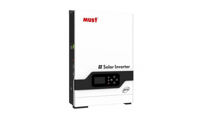 Inverter MUST PV18-3024PRO, 3kW, 1-phase, 24V, 80A MPPT, 450V