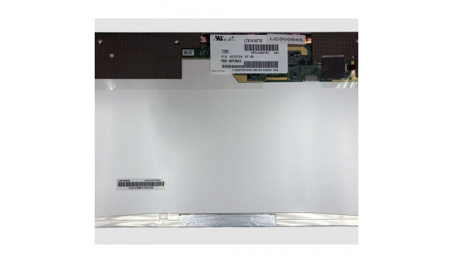 Notebook screen 14.1" 1280x800 WXGA, LED, matte, 40pin (right), A+