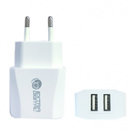Charger EXTRA DIGITAL 2xUSB: 220V, 2.1A