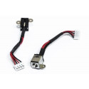 Power jack with cable, TOSHIBA Satellite L40, L45 series