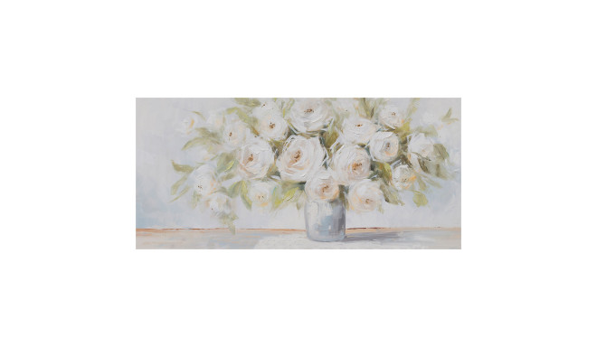 Õlimaal 70x150cm, õied vaasis