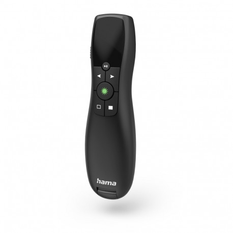Esitluspult Hama Greenlight Pointer Wireless Laser Presenter, 4in1, rohelise kiirega laserpointer ku