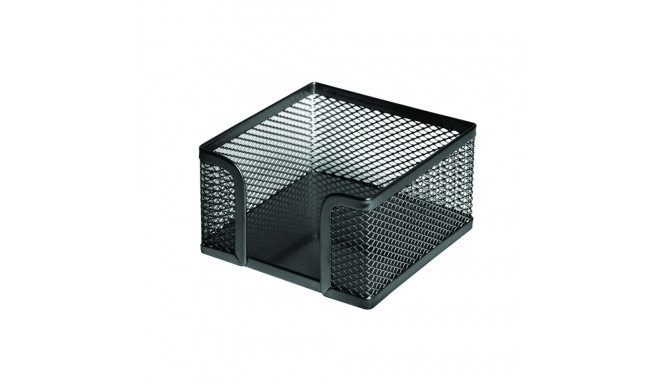 Märkmepaberi karp 9,7x9,7 cm must metall võrk, Forofis