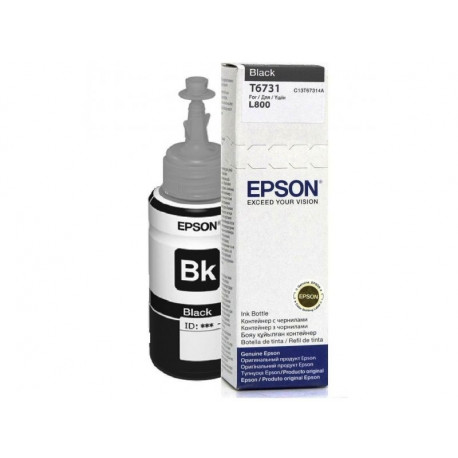 Epson ink cartridge T6731 70ml L800/L805/L810/L850/L1800, black