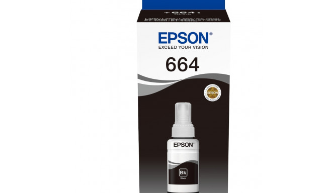 Tint Epson T6641 Must Black 70ml L100 L110 L120 L130 L200 L210 L220 L300 L310 L350 L355 L365 L382 L3