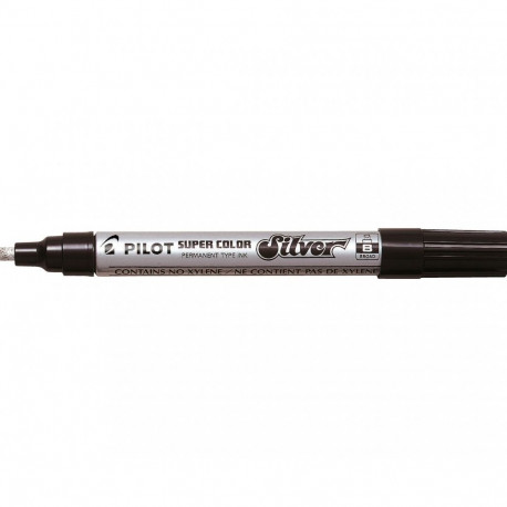 Marker Pilot Silver B, kalligraafiline 2,4mm /4,5mm hõbe, veekindel