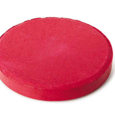 Vesivärvi tabletid, Ø30 mm, 20 tk, karmiinpunane