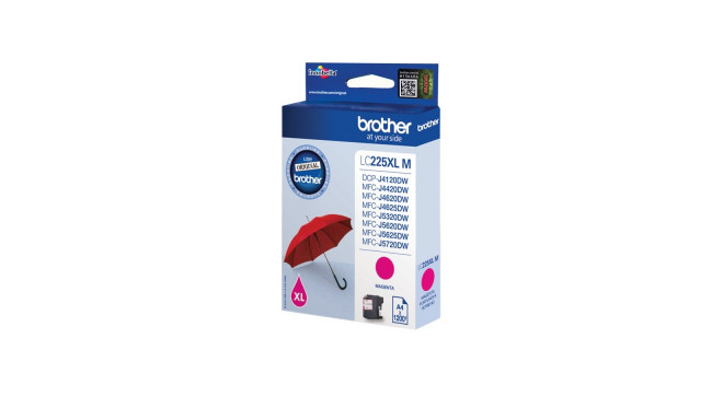 Tint Brother LC225XLM Magenta 1200 lehte DCP-J4120, MFC-J4420, J4620, J5320, J5620, J5625, J5720