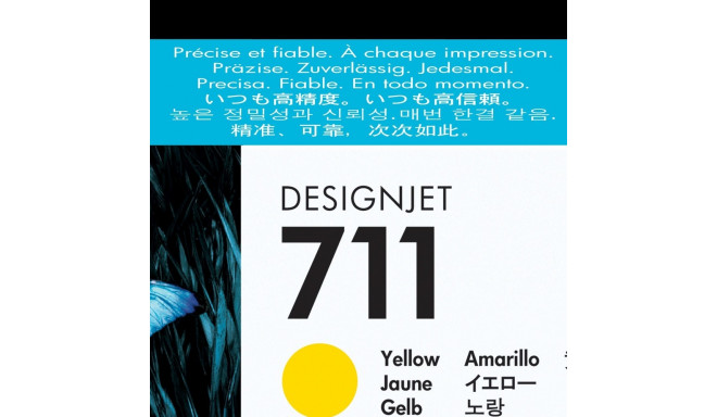 HP tint CZ132A No711 29ml Designjet T120/T520, kollane
