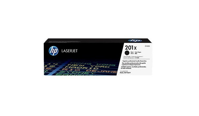 Tooner HP CF400X 201X Black suuremahuline 2800lk Color LaserJet M277dn/M277dw, Color LaserJet Pro M2