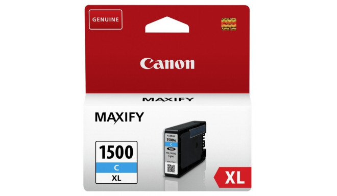 Canon ink cartridge PGI1500XLC 900pgs Maxify MB2050/MB2150/MB2350/MB2750, cyan