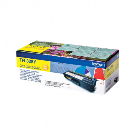 Brother toner TN328Y 6000pgs HL-4570CD/DCP-9270CDN/MFC-9970CDW, yellow