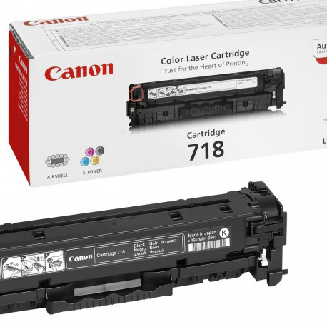 Tooner Canon 718Bk must 3400lk@5% LBP7200/7210 LBP7660Cdn LBP7680Cx MF8330/MF8340/MF8350/MF8360/MF83