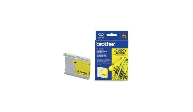 Brother tint LC1000Y 400lk@5%, kollane