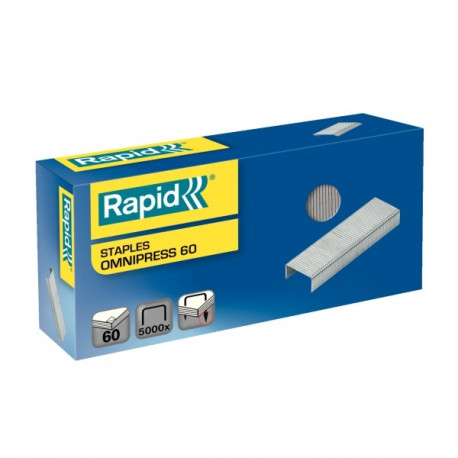 Klambrid Rapid Omnipress 60, 60 lehte, 5000 tk/pk