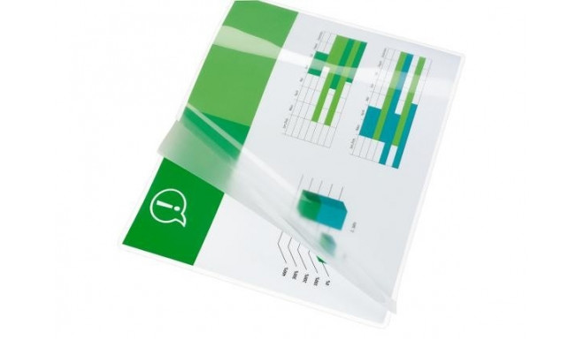 Lamineerimiskile A4 125mic, 25lehte pakis, GBC Document Laminating Pouches Gloss