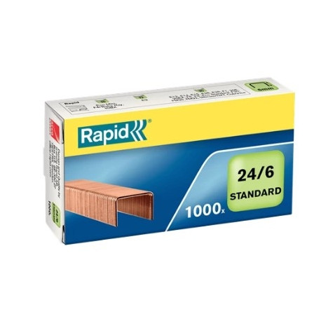 Klambrid Rapid Standart 24/6 vask, 1000 tk/pk