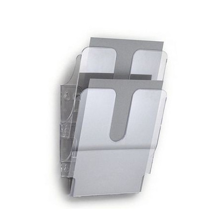 Seinasahtel Flexiplus A4 läbipaistev 2-ne komplekt, vertikaalne,Durable