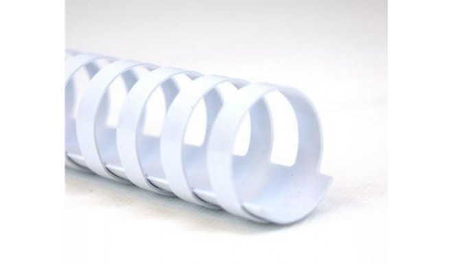 Köitespiraal 50mm valge plastik, GBC CombBind Binding Combs White 51mm