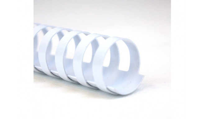 Köitespiraal 14mm valge, max 125 lehele, GBC 21-ring A4 CombBind binding spines white