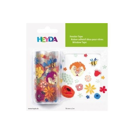 Aknakleebis Õied 76mmx2m, Heyda