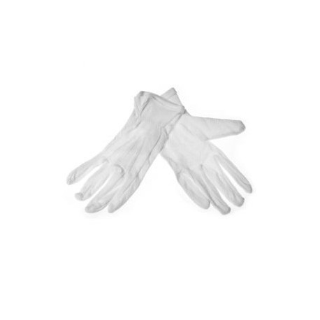 Töökindad riidest mikrokiudpunktidega valge nr. 9 (1  paar)